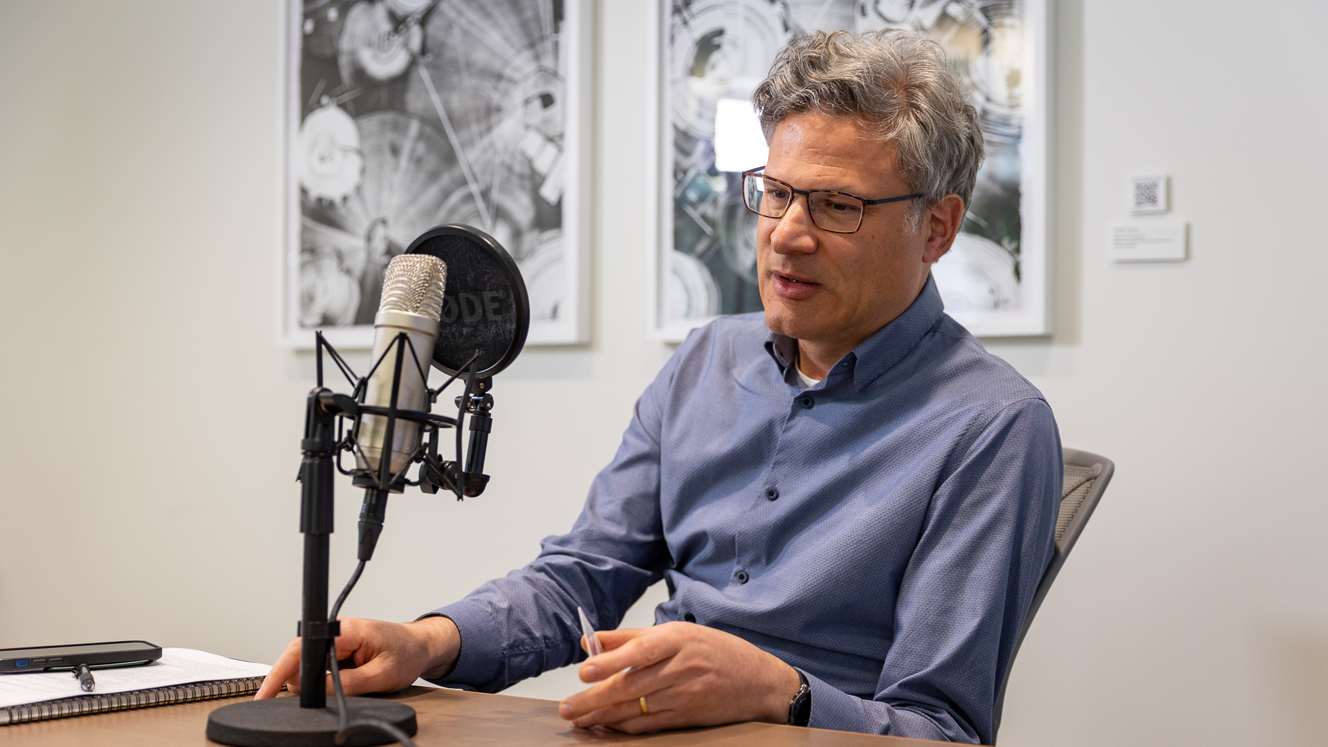 The Boston Fed’s Paul Willen talks to host Ally Ross about “House Prices and Rents in the 21st Century” during an interview for the Bank's "Six Hundred Atlantic" podcast. March 24, 2023.