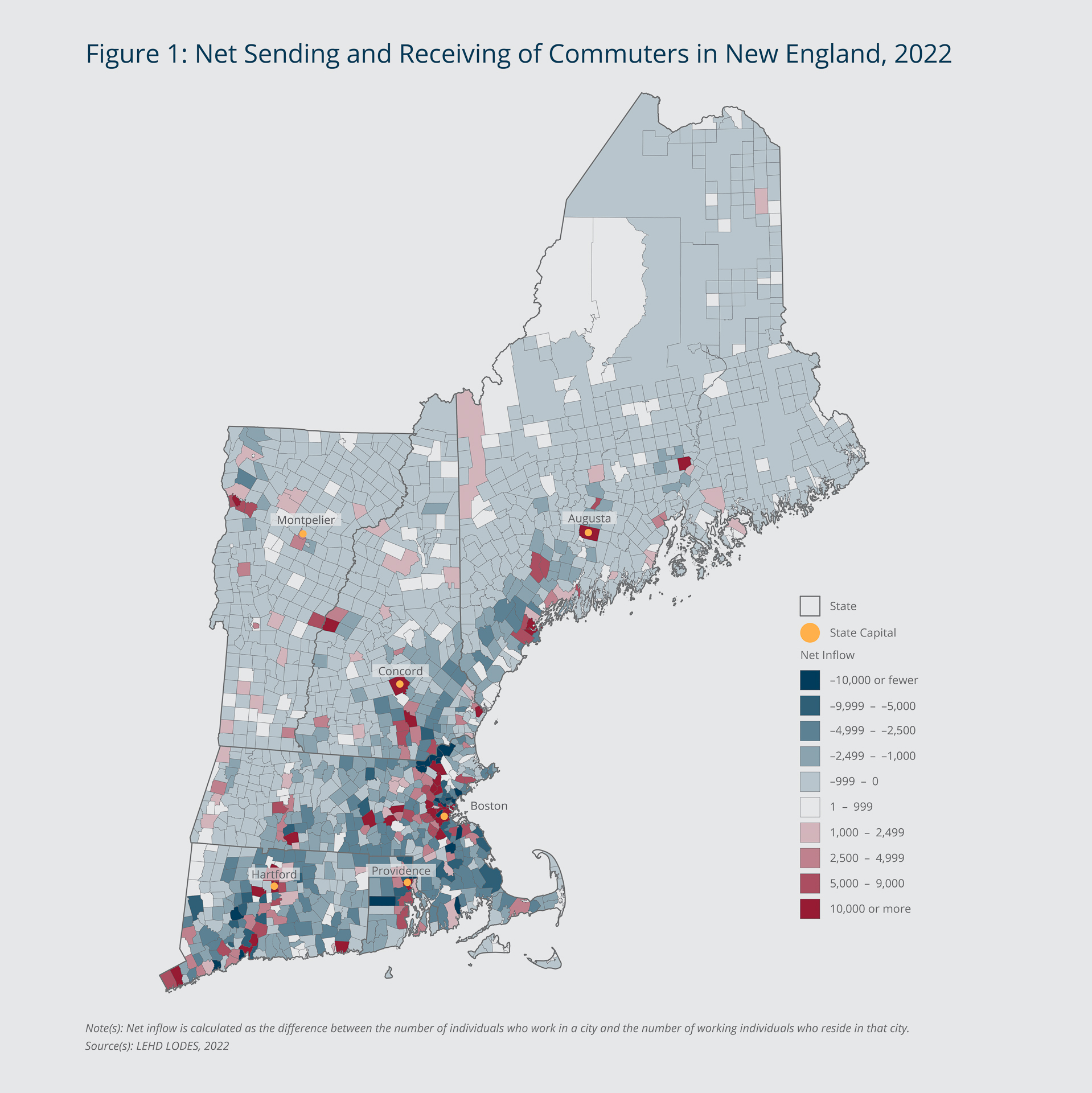 Getting to Work in New England: Commuting Patterns across the Region ...