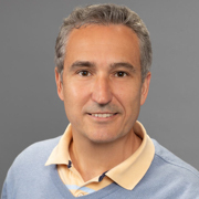 A photograph of Pol Antràs for the Boston Fed's 69th Economic Conference.