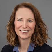 A photograph of Karen Dynan for the Boston Fed's 69th Economic Conference.