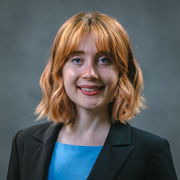 A formal portrait of Cecelia Chapleau.