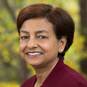 Portrait of Manju Puri.