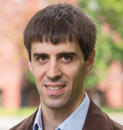 A photograph of Gabriel Chodorow-Reich for the Boston Fed's 70th Economic Conference